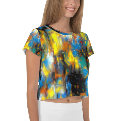 Women's Crop Tee - Wallis Warp