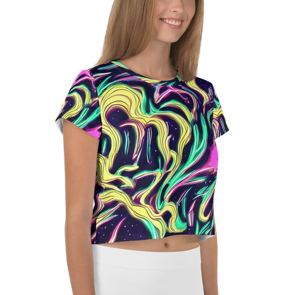 Women's Crop Tee - Casson's Whirl