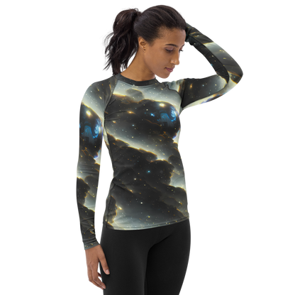 Women's Rash Guard - Rutkowski Nebula