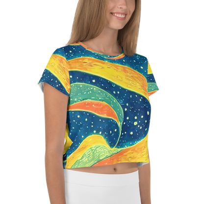 Women's Crop Tee - Celestial Harmony