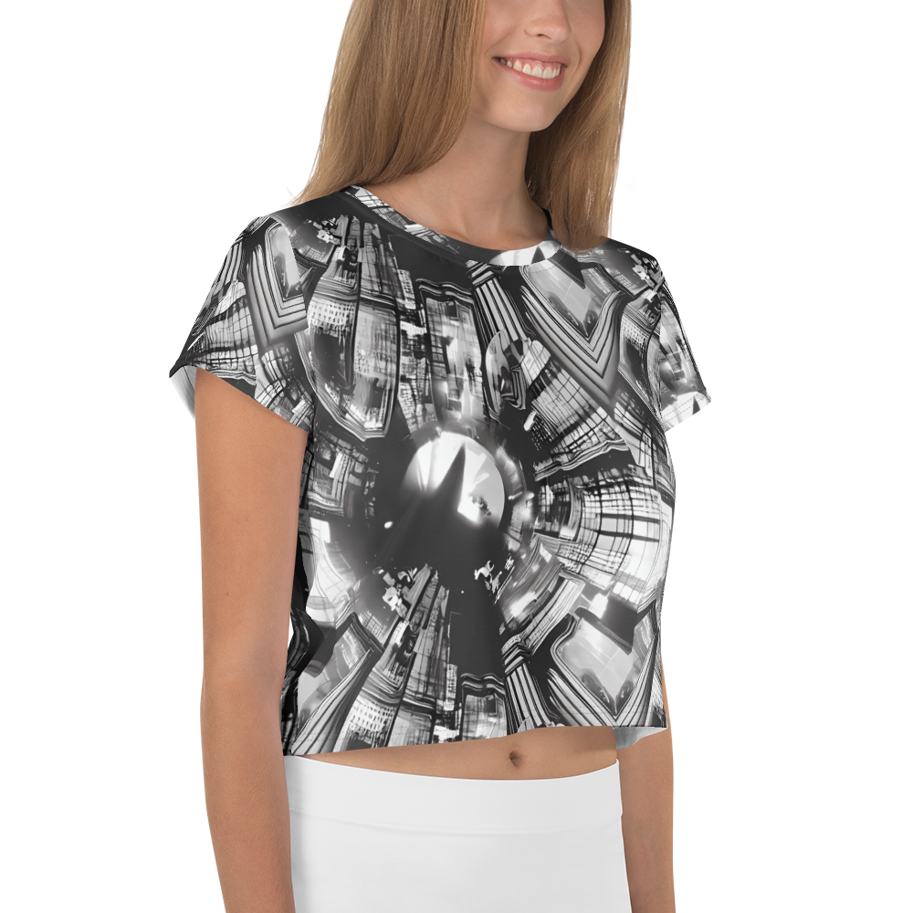 Women's Crop Tee - Silent Reflection