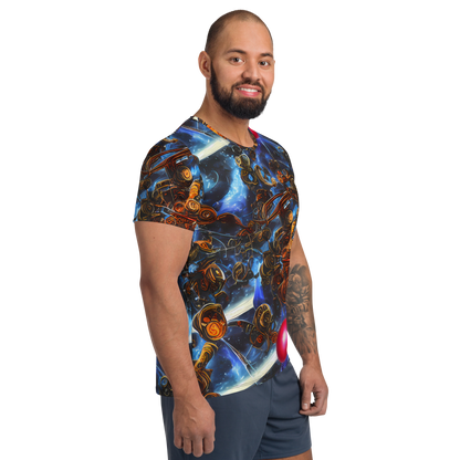 Men's Athletic T-Shirt - Pimenov's Cosmos