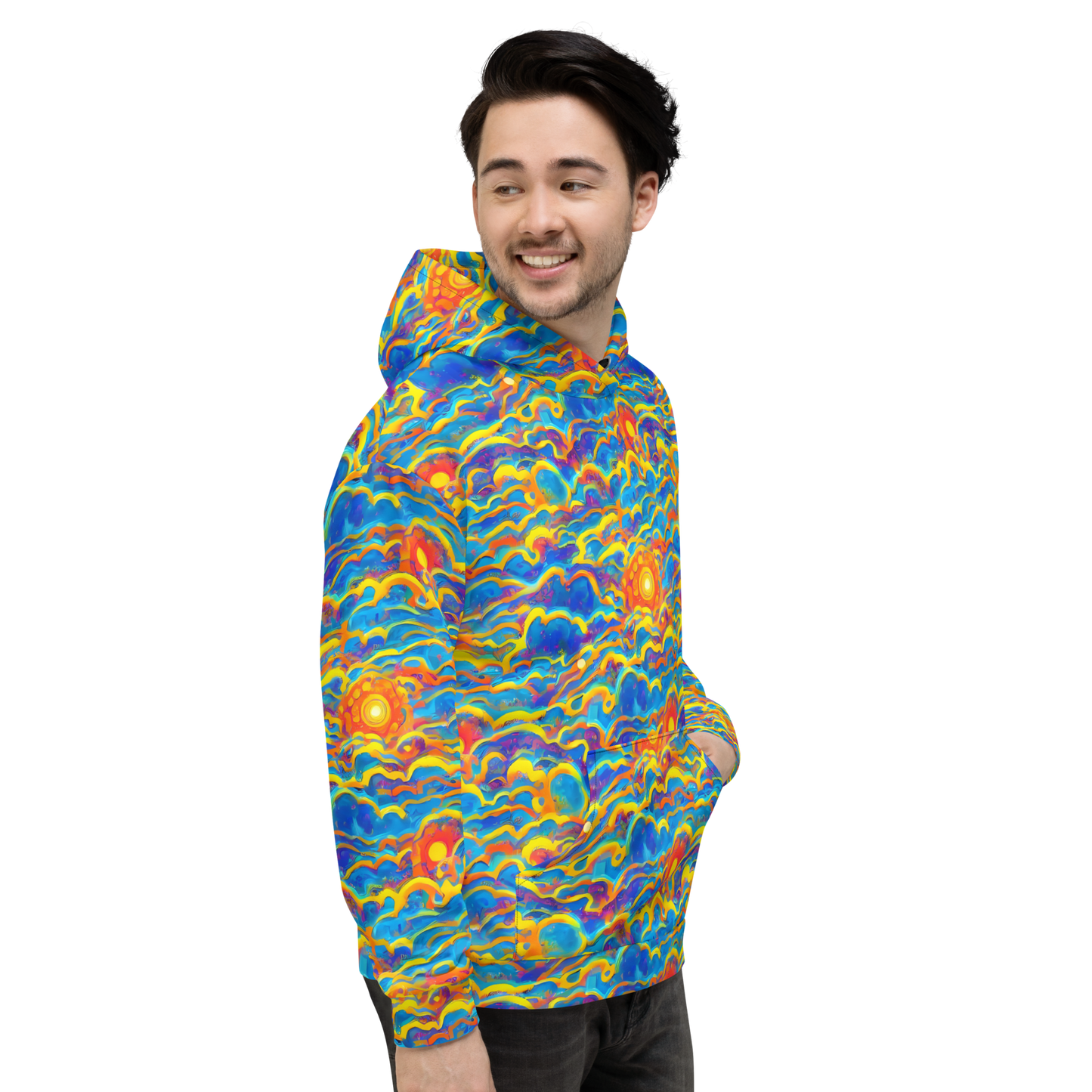 Hoodie - Chroma Ripple