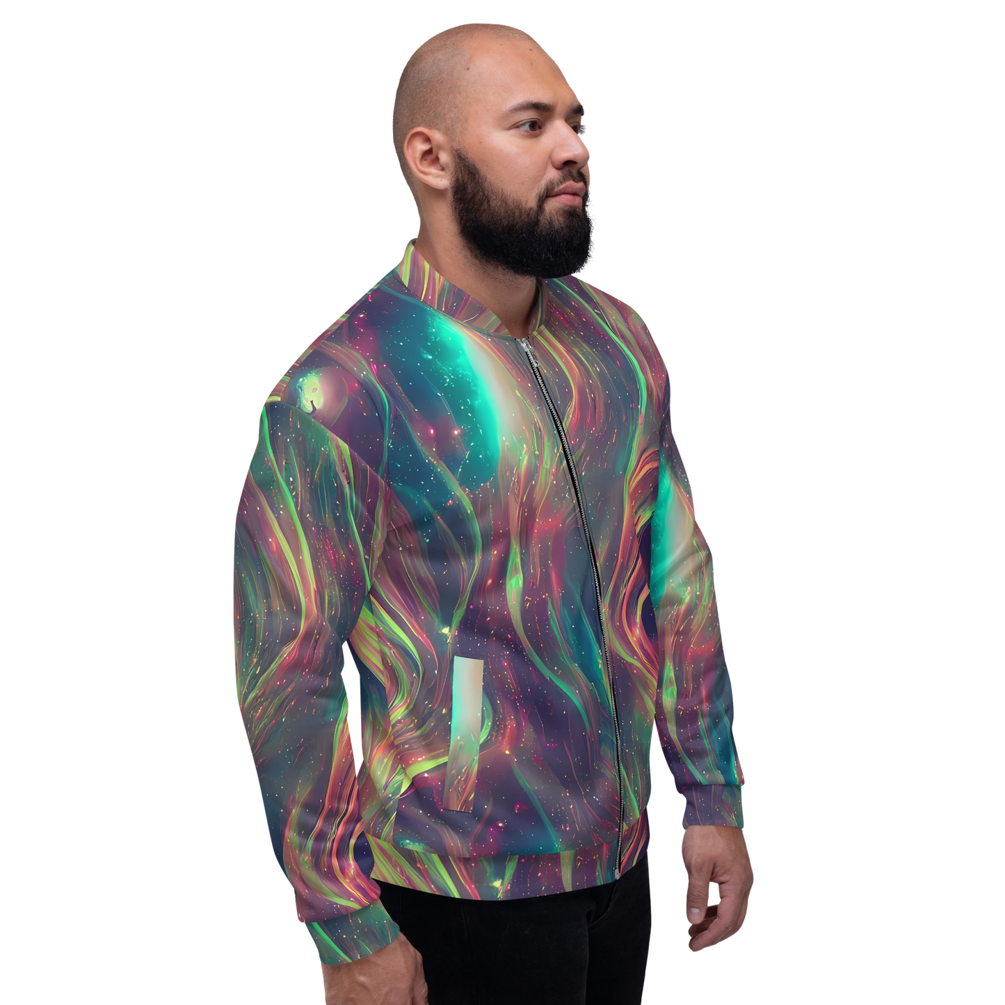 Bomber Jacket - Temple Wave