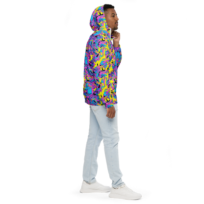 Men's Windbreaker - Neon Jive