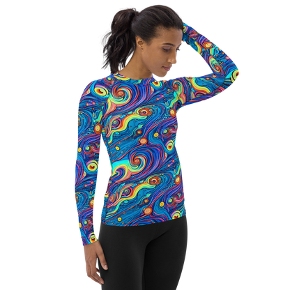 Women's Rash Guard - Echoes of Vortex