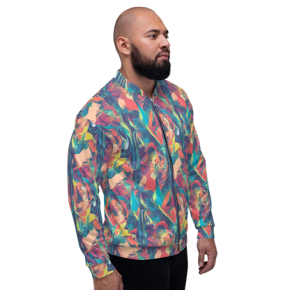 Bomber Jacket - Neon Aurora