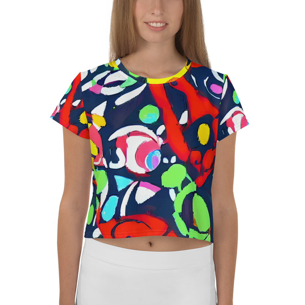 Women's Crop Tee - Chagall's Dream