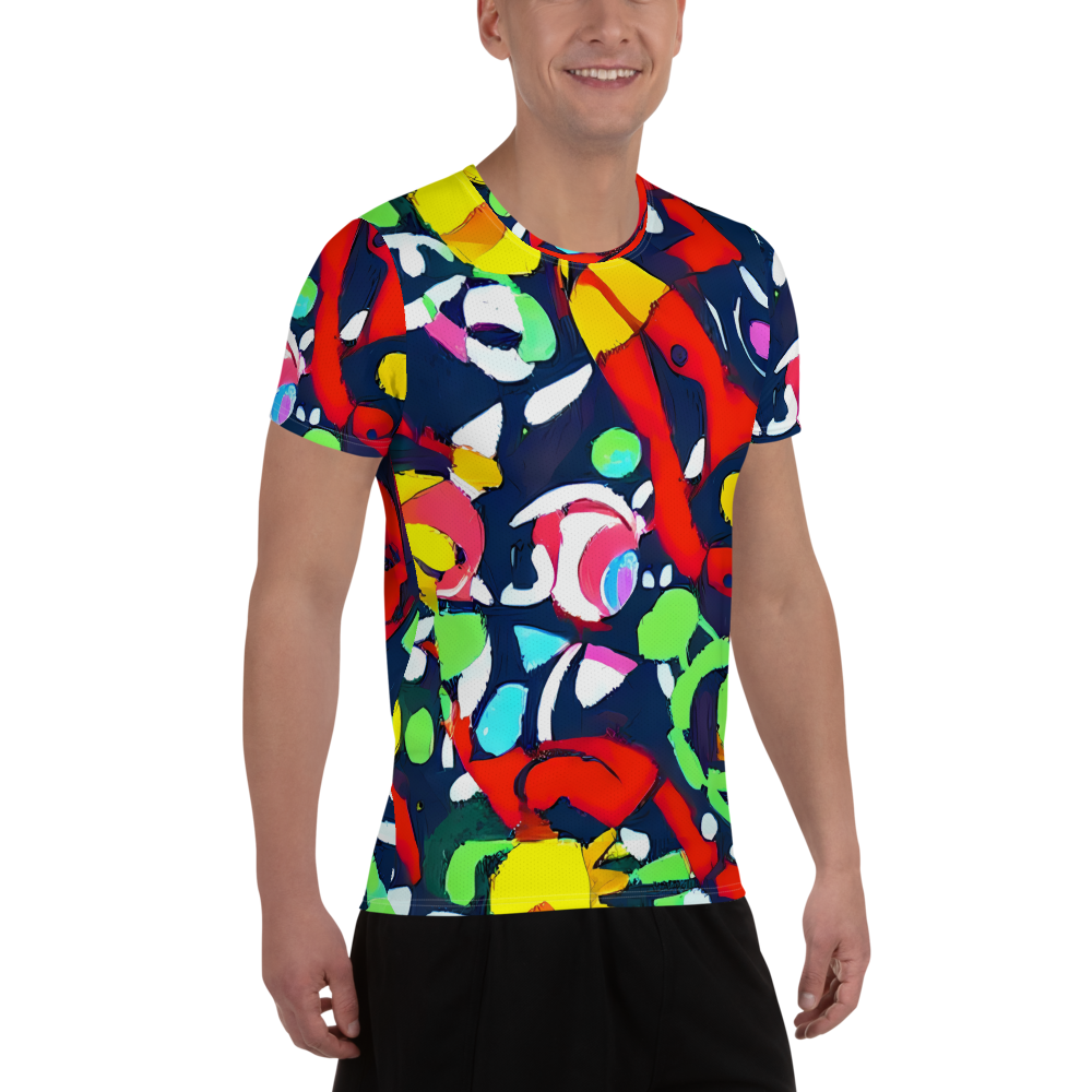 Men's Athletic T-Shirt - Chagall's Dream