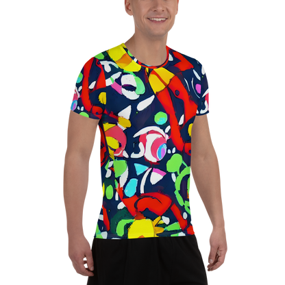 Men's Athletic T-Shirt - Chagall's Dream