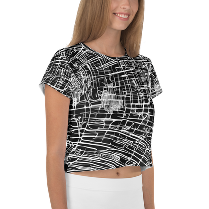 Women's Crop Tee - List's Labyrinth