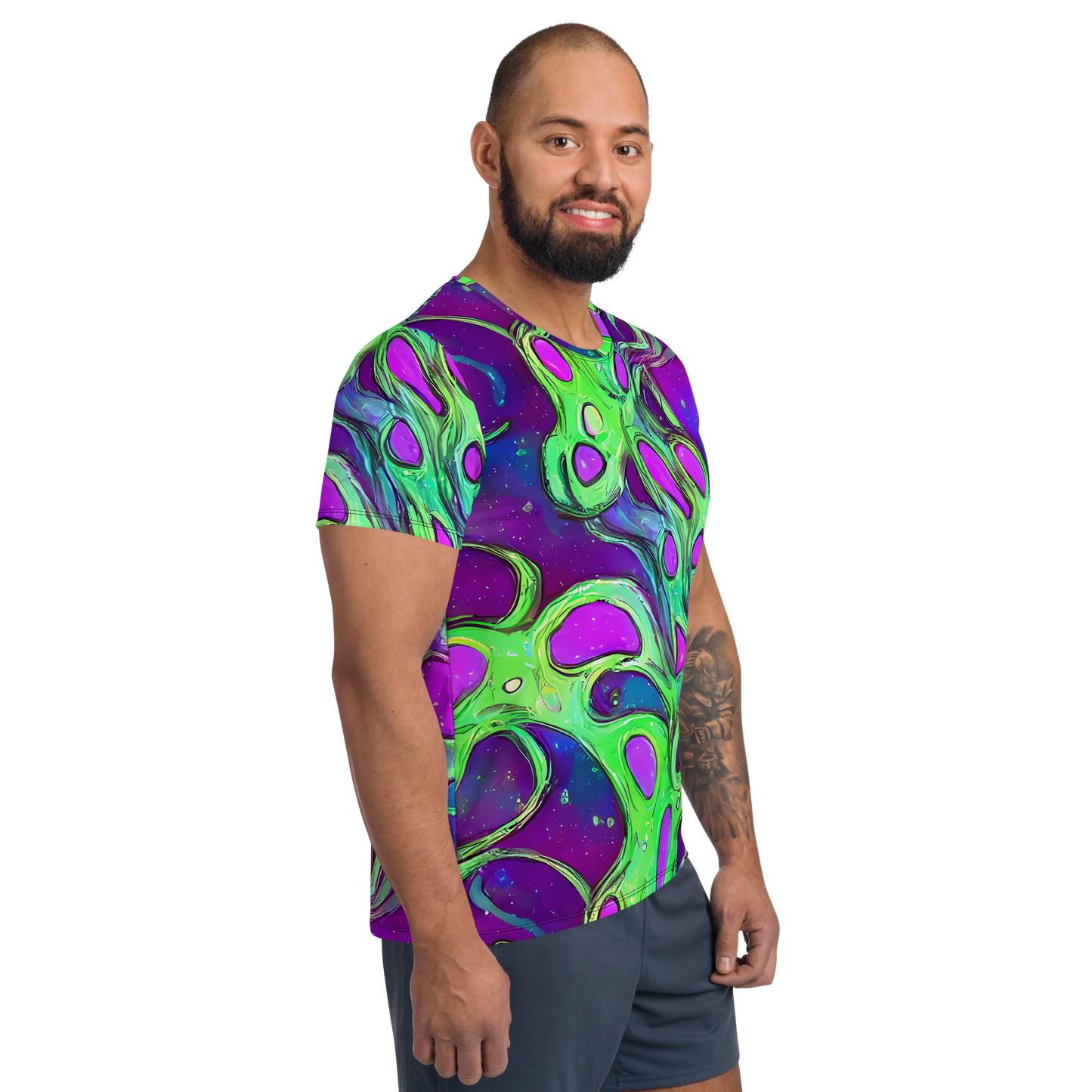 Men's Athletic T-Shirt - Funky Mutation