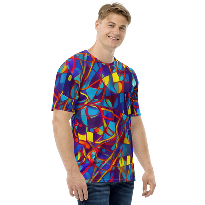 Men's Crew Neck T-Shirt - Flickering Dreams