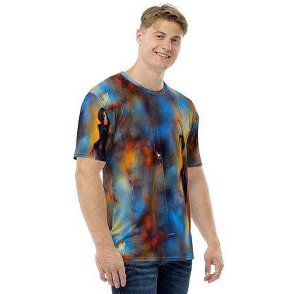 Men's Crew Neck T-Shirt - Cobalt Vogue