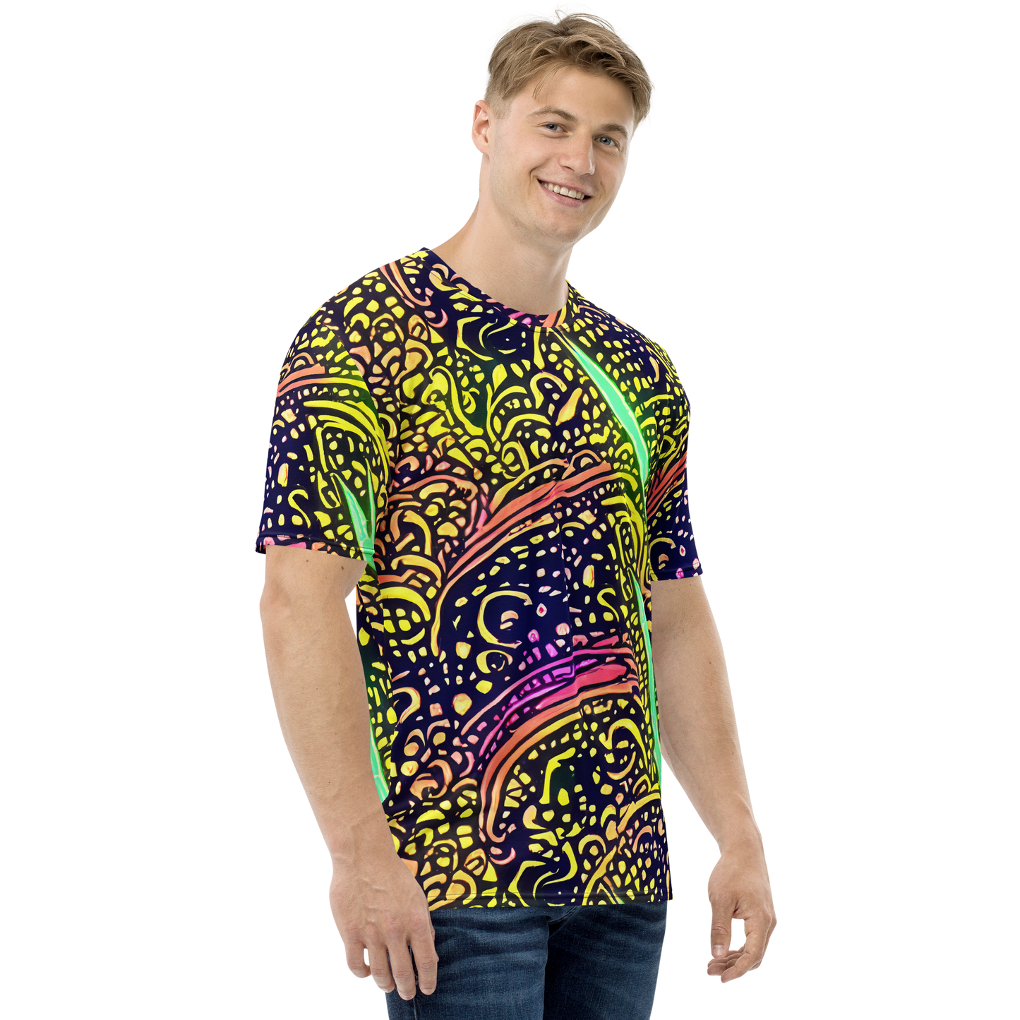 Men's Crew Neck T-Shirt - Isenbrant Illumination