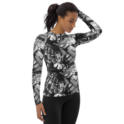 Women's Rash Guard - Silent Reflection