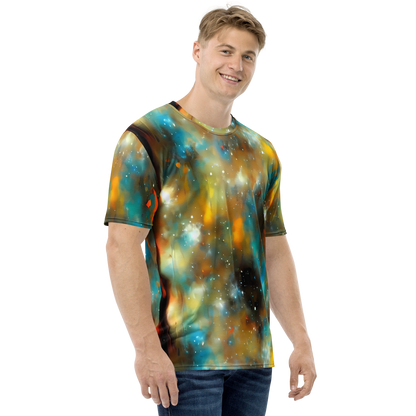 Men's Crew Neck T-Shirt - Abstract Tapestries