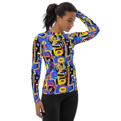Women's Rash Guard - Radiant Mayhem