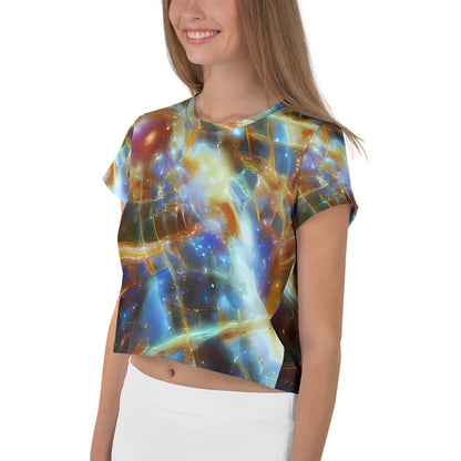 Women's Crop Tee - Comet Clash