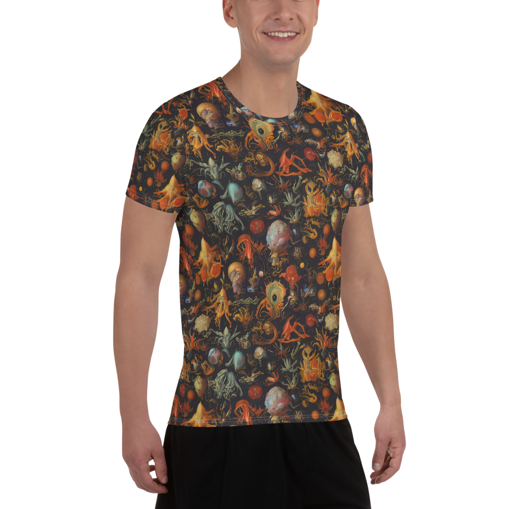 Men's Athletic T-Shirt - Florescent Void