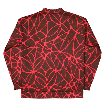 Bomber Jacket - Scarlet Vines