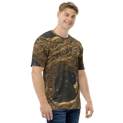 Men's Crew Neck T-Shirt - Gilded Reverie