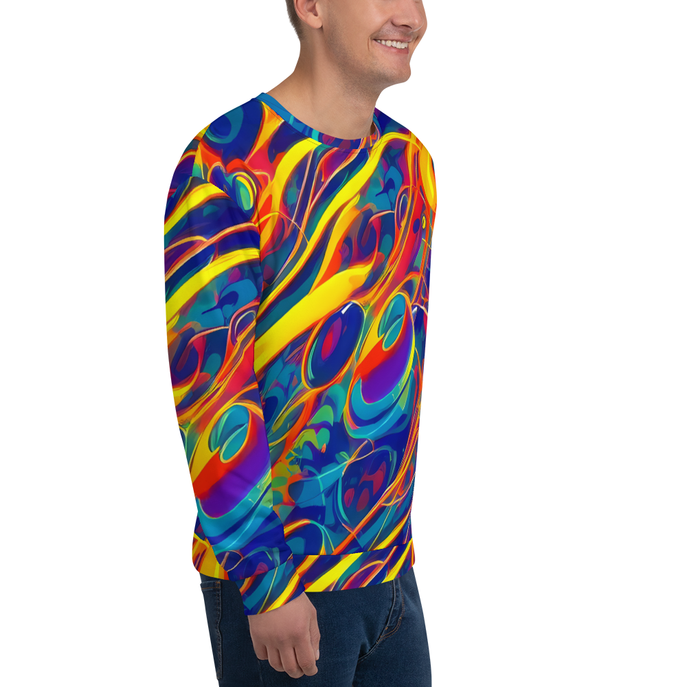 Sweatshirt - Abstract Blaze