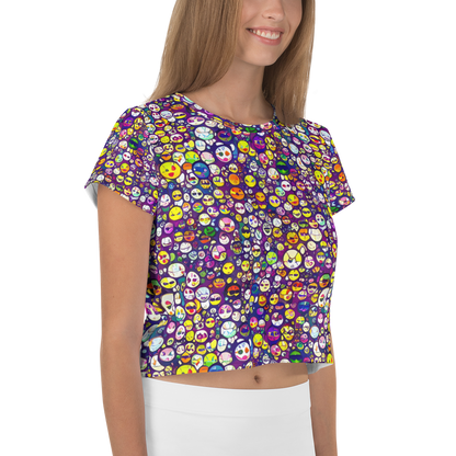 Women's Crop Tee - Mosaic Moods