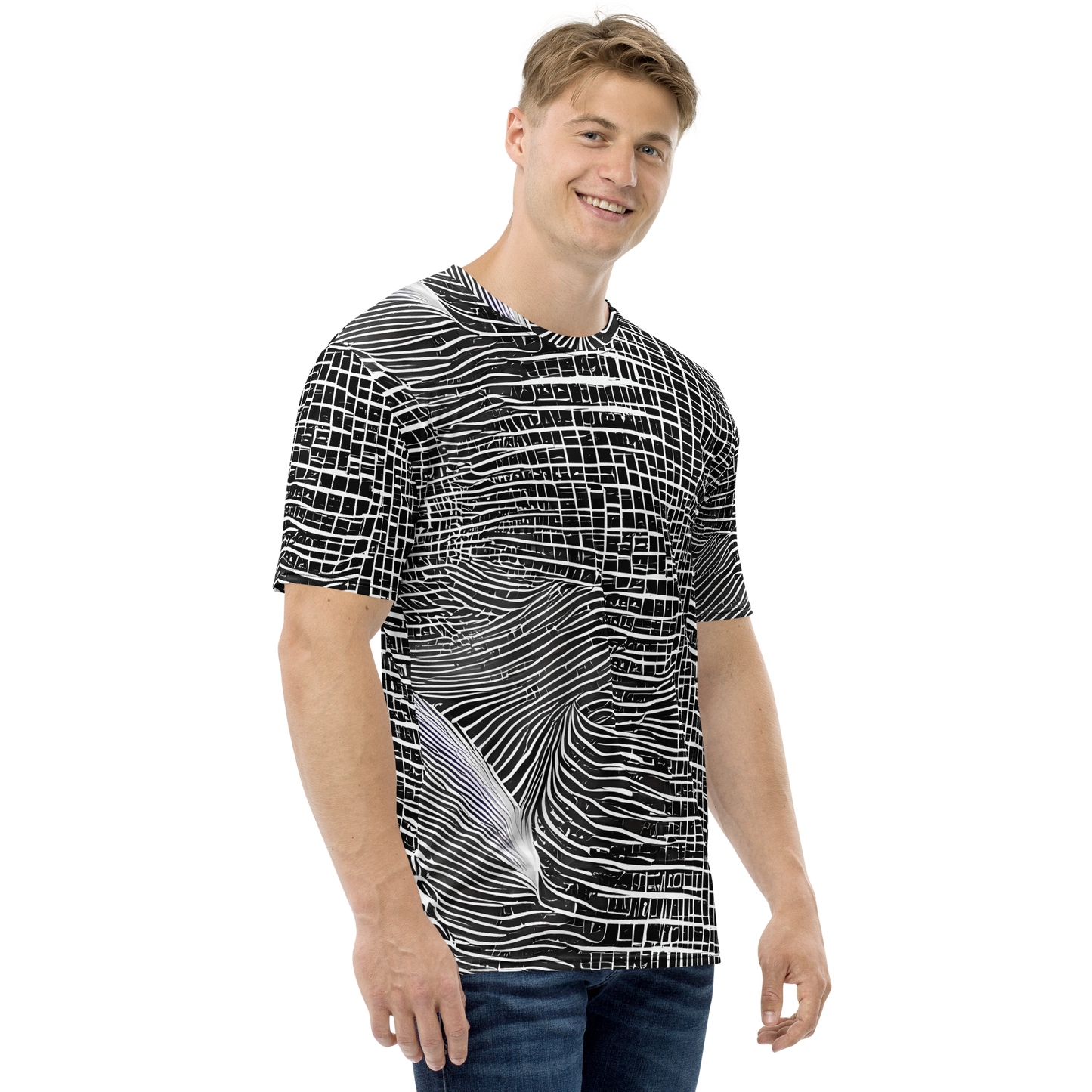 Men's Crew Neck T-Shirt - Urban Pulse