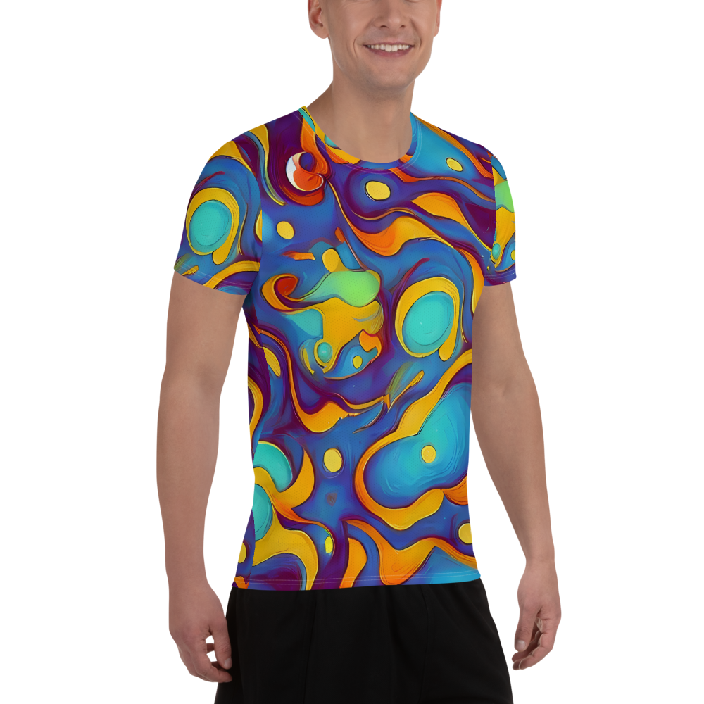 Men's Athletic T-Shirt - Pelton Swirl