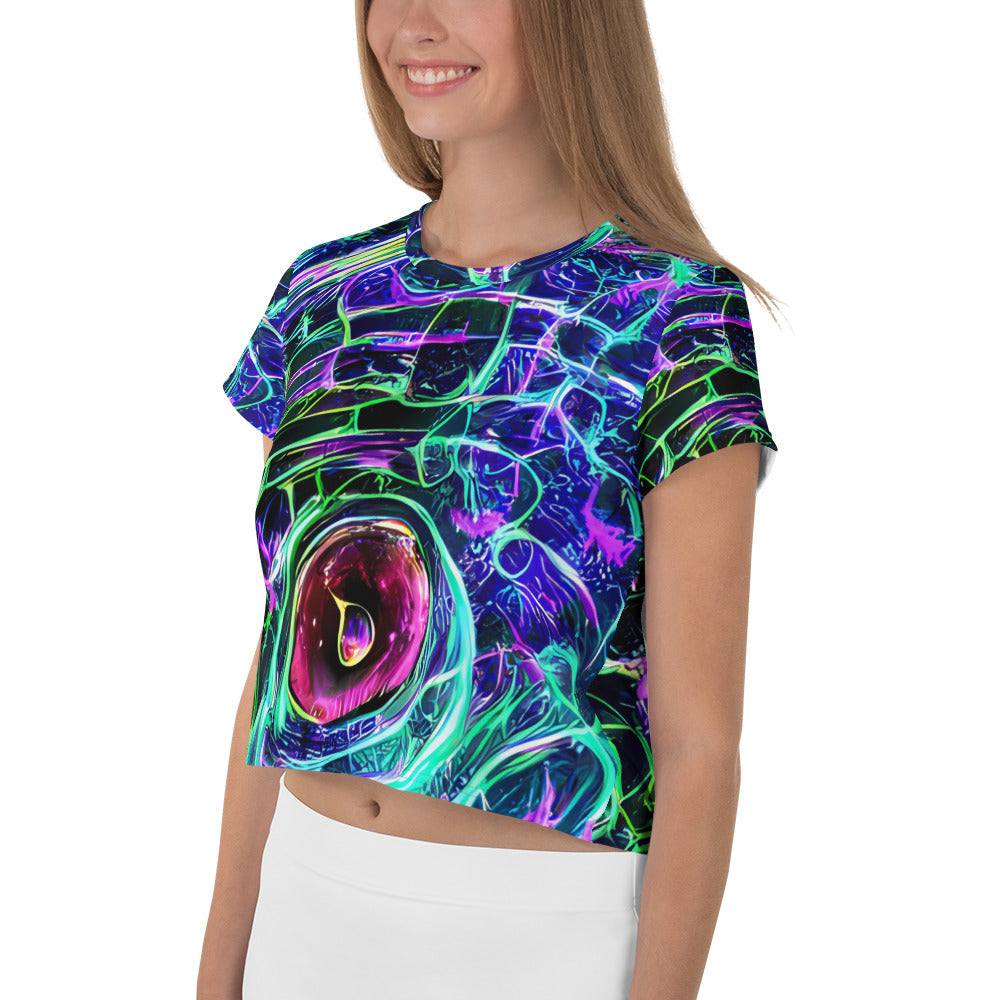 Women's Crop Tee - Chalmers Vortex