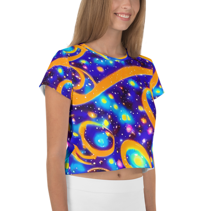 Women's Crop Tee - Epic Orbit