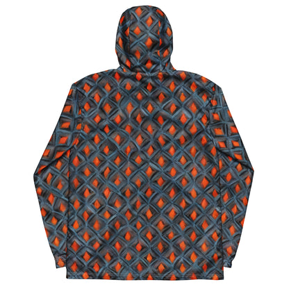 Men's Windbreaker - Ember Entwined