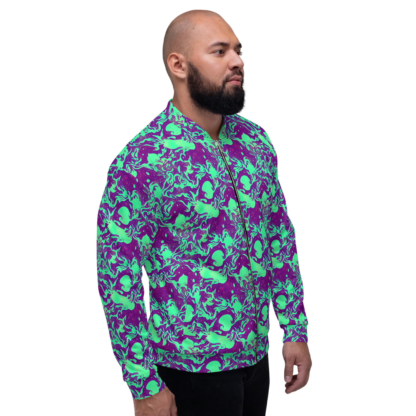 Bomber Jacket - Alien Ripples