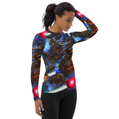 Women's Rash Guard - Pimenov's Cosmos