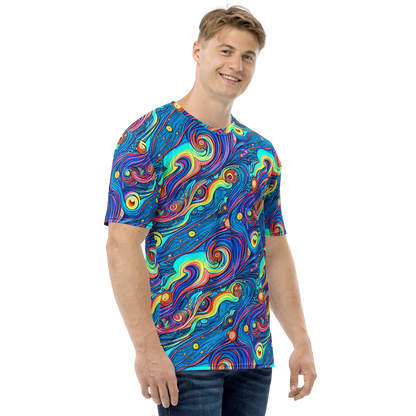 Men's Crew Neck T-Shirt - Echoes of Vortex