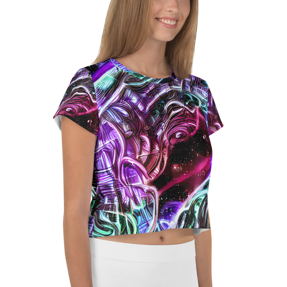 Women's Crop Tee - Nebula Fusions