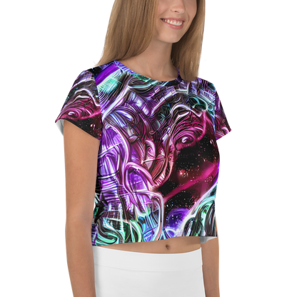 Women's Crop Tee - Nebula Fusions