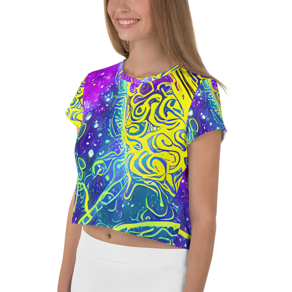 Women's Crop Tee - Spectrum Quest