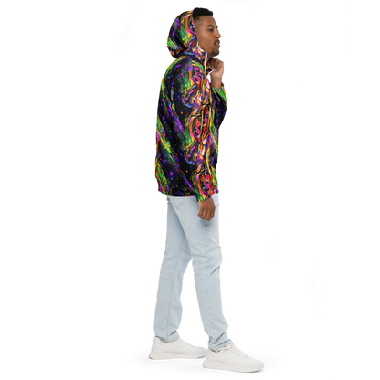 Men's Windbreaker - Galactic Flamenco