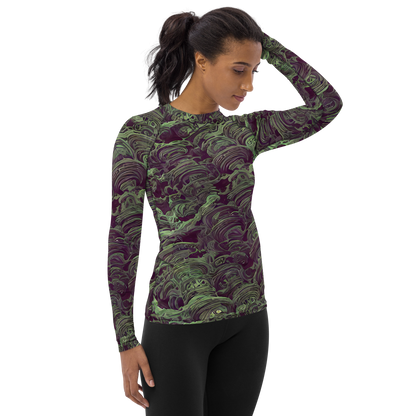 Women's Rash Guard - Knab Whorls