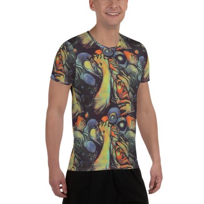 Men's Athletic T-Shirt - Cosmic Scream