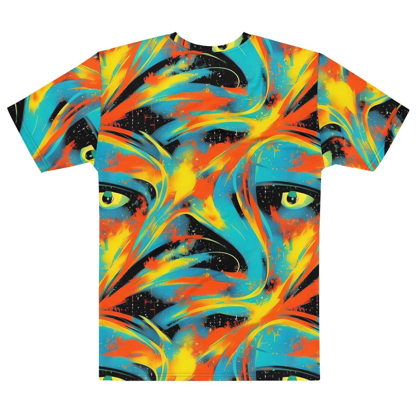 Men's Crew Neck T-Shirt - Solar Swoosh