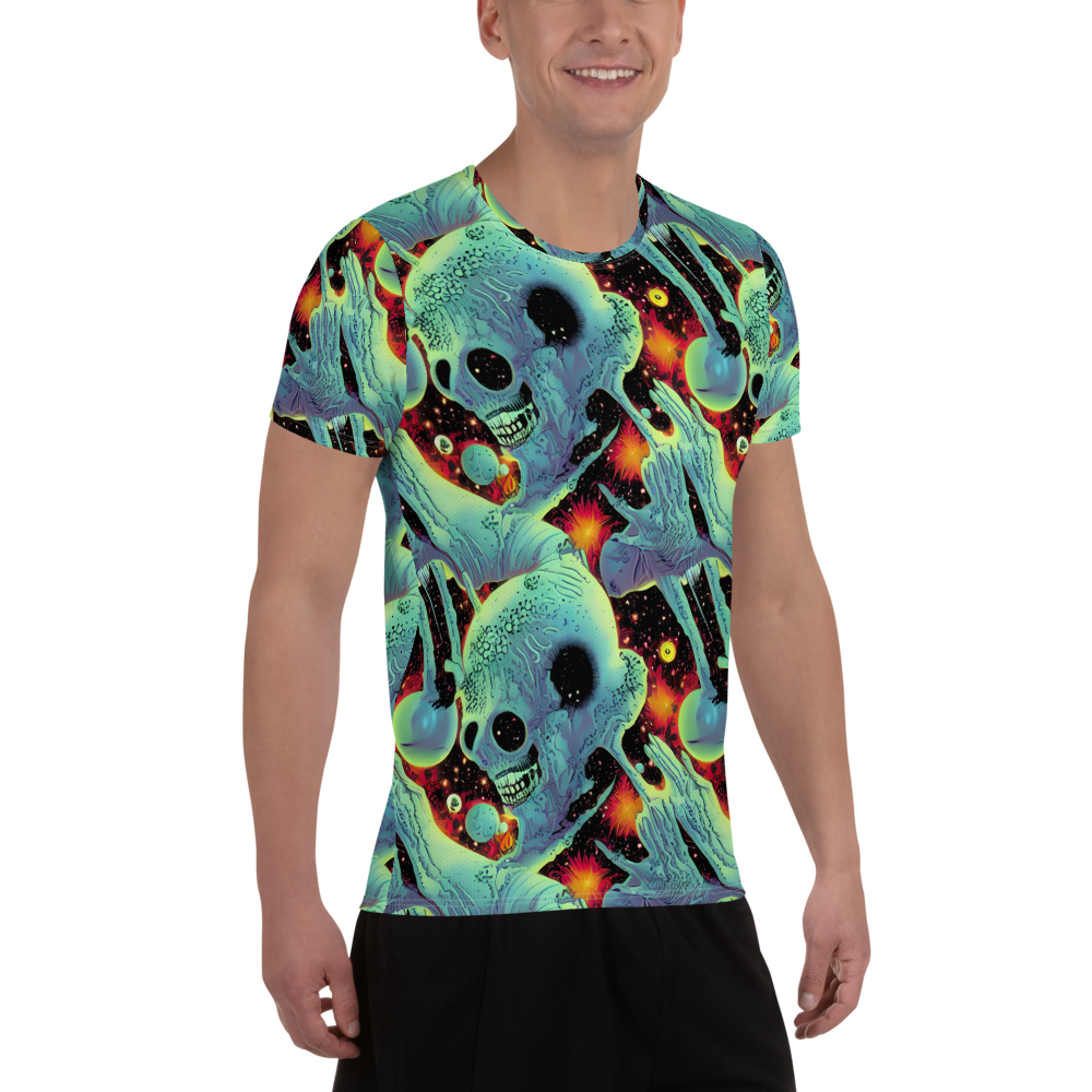 Men's Athletic T-Shirt - Galactic Grotesque