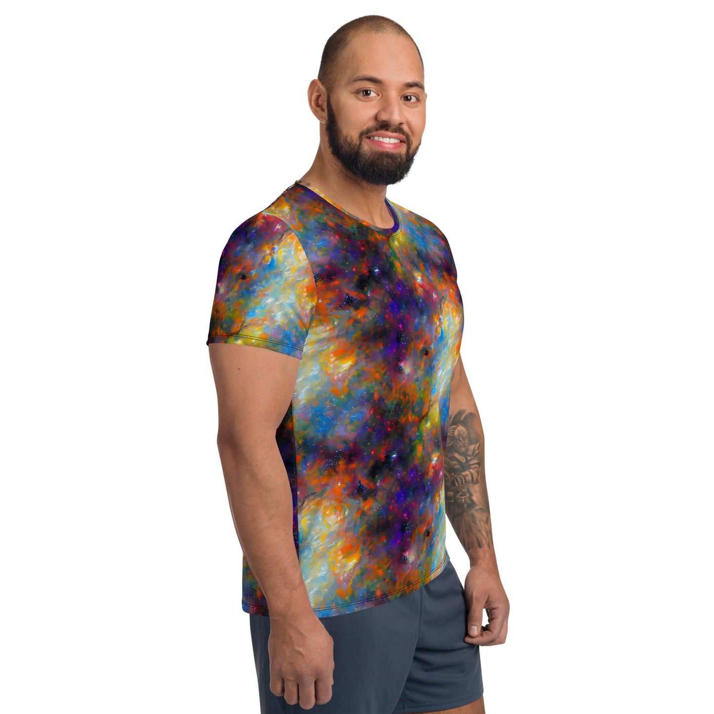 Men's Athletic T-Shirt - Ephemeral Fantasy