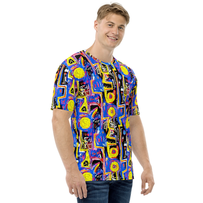 Men's Crew Neck T-Shirt - Radiant Mayhem