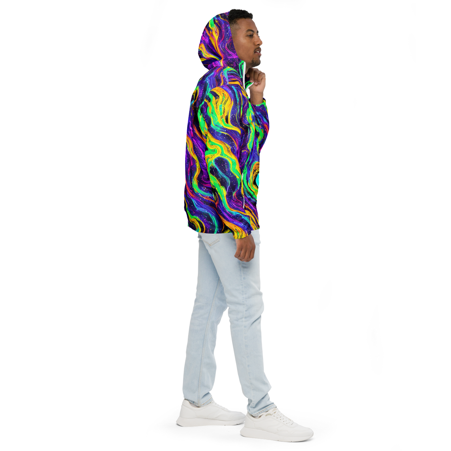 Men's Windbreaker - Jackson Swirl