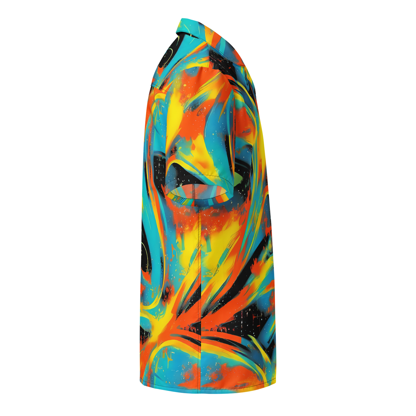 Button Shirt - Solar Swoosh