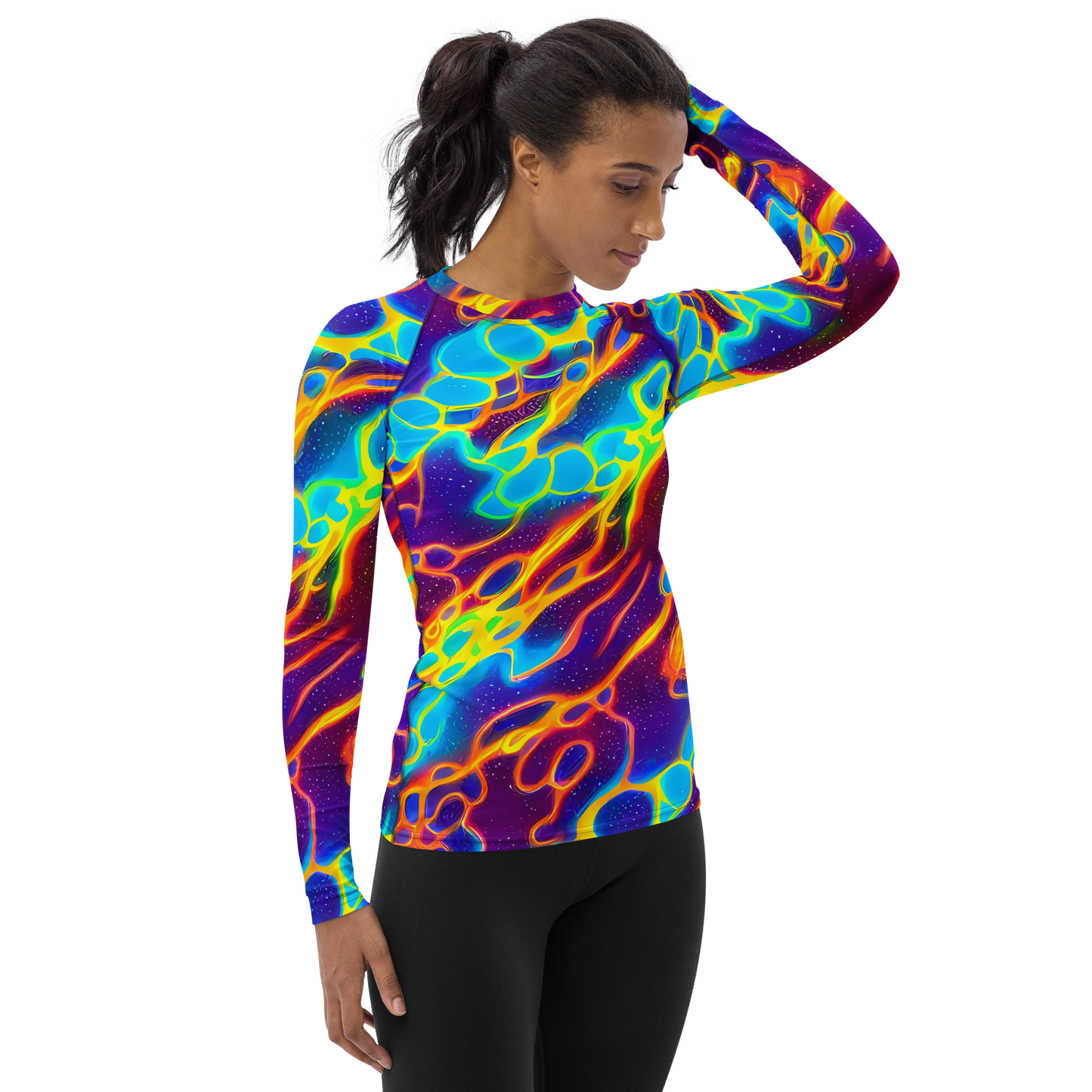 Women's Rash Guard - Endara Eclipse