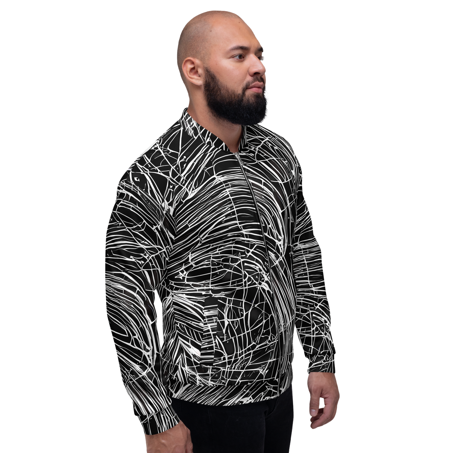 Bomber Jacket - Biomech Spiral